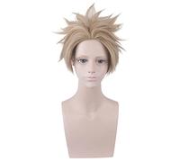 Hawks No.2 Boku No Hero Academia Cosplay Wigs Anime Brown Short Fluffy Heat-resistant Fiber Hair Wig