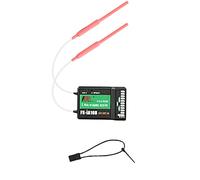 HAWK'S WORK FS-iA10B Ricevitore, Ricevitore i-Bus a 10 Canali PPM Compatibile con il Trasmettitore Radio FS-i4 FS-GT5 FS-i6 FS-i6S FS-i6X FS-TH9X NV14 (Flysky iA10B)