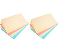 Hawksbill Carta da 225 g/m² multiuso color arcobaleno pastello - Confezione da 50 cartoncini spessi e colorati A3 - Carta spessa per fare cancelleria, uso domestico o ufficio e arti o mestieri