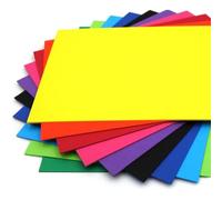 Hawksbill Cartoncino A4 dai colori vivaci, 220 g/m², 60 fogli di cartoncino di alta qualità per artigianato, scrapbooking e macchine da taglio