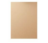Hawksbill Cartoncino kraft marrone, formato A4, 280 g/m², confezione da 50 pezzi, cartoncino spesso marrone per progetti artistici e artigianali, inviti di alta qualità, multiuso