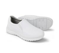 Hawkwell Scarpe da donna leggere impermeabili per infermieri antiscivolo per sanità, bianco, 37 EU