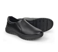 Hawkwell Scarpe da donna leggere impermeabili per infermieri antiscivolo per sanità, Nero , 36 EU