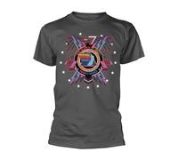 Hawkwind In Search Of Space (Charcoal) ufficiale Uomo maglietta unisex