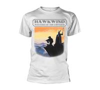 HAWKWIND - MASTERS OF THE UNIVERSE (WHITE) WHITE T-Shirt Medium