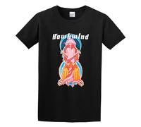 Hawkwind Space Ritual Fashionable Interesting Match Printing T-Shirt Black S