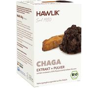 Hawlik Chaga Bio - Estratto + Polvere - 120 capsule