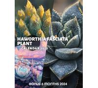 Haworthia Fasciata Plant 2025: Transform 18 Months with Captivating Succulent Art, Ideal for Keeping Track of Your Days