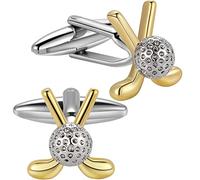 HAWSON Gemelli per uomini e ragazzi, gemelli sportivi per ragazzi fantastici, come regalo personalizzato per il tuo amante Speical, Ottone, non lo so