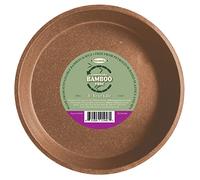 Haxnicks Piattino per piante in fibra di bambù sostenibile per interni ed esterni | Diametro da 8 pollici | Terracotta | Pot200201