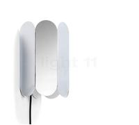 HAY Arcs Lampada da parete, argento - con spina