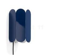 HAY Arcs Lampada da parete, blu - con spina