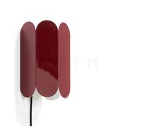 HAY Arcs Lampada da parete, rosso - con spina