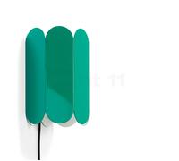 HAY Arcs Lampada da parete, verde - con spina