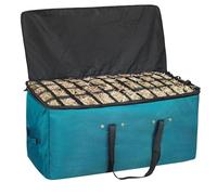 Hay Bag for Horses - Durable Hay Feeder Tote | Hangable Bag for Goat Sheep Cattle | Slow Feed Livestock Storage Feeder | Stabile Barn Farm Equine Feeding Equipment for Outdoor Indoor Use
