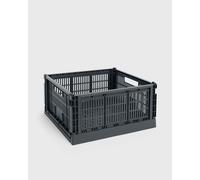 HAY Colour Crate-Large Square men Home deco black in taglia:ONE SIZE