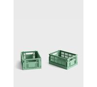 HAY Colour Crate Mini men Home deco green in taglia:ONE SIZE