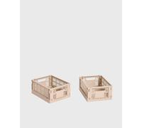 HAY Colour Crate Mini-Set of 2 men Home deco beige in taglia:ONE SIZE