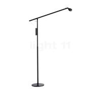 HAY Fifty-Fifty Lampada da terra LED, nero