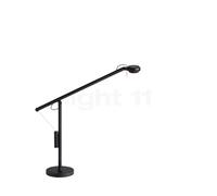 HAY Fifty-Fifty Mini Lampada da scrivania LED, nero