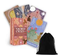HAY HOUSE Sacred Cycles Oracle Card Deck Con Guida Libro Body'S Wisdom Con Borsa
