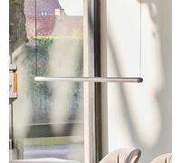 HAY Lampada LED a sospensione Factor Linear 1500, alluminio, orientabile Hay