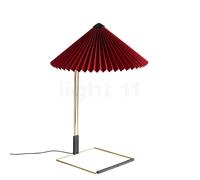 HAY Matin Lampada Da Tavolo Rosso Scuro Media