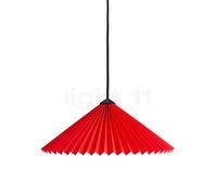 HAY Matin Lampada a sospensione, rosso - ø38 cm