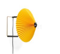 HAY Matin Lampada da parete LED, giallo - ø30 cm