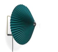 HAY Matin Lampada da parete LED, verde - ø38 cm