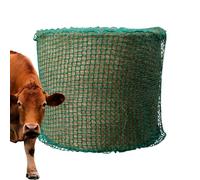 Hay Nets - Horses Sheep Food Organizer, Goat Storage Bag, Barn Stalls Paddocks Ranch Farm, Riding School Shows Trainers, Equestrian Rider Statable Hand, Black Mesh Feeder, Large Pack