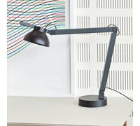 HAY PC Double Arm lampada LED da scrivania, nero Hay