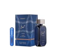Hayaati Al Maleky - Profumo arabo a lunga durata, Eau da Parfum importato da Dubai, con atomizzatore ricaricabile 5 ml, fragranza di lusso orientale, Oud Ambra e Spezie (Al Maleky)