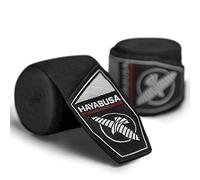 Hayabusa Fasce per le mani Advanced da 4,5 m, per boxe, MMA, Muay Thai, kickboxing, colore nero