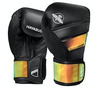 Hayabusa T3 Guantoni da Box - Nero/Iridescente, 14oz