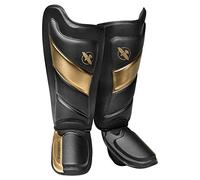Hayabusa T3 Parastinchi da combattimento - nero/Oro, Grande