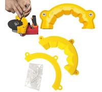 Hayaww 2 Pezzi Angles Grinder Drill Bit Sharpener Strumento Di Macinazione Strumento Ausiliario Rettifica Vecchia Smerigliatrice Per Punte Trapano Nuova Affilatrice Punte Affilapunte Per Trapano (A)