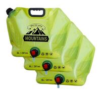Hayaww 8 L Borsa Porta Acqua Pieghevole Contenitori Pieghevoli Acqua Riutilizzabili Acqua Tanica con Rubinetto Tanica Acqua Campeggio Taniche Pieghevoli per Acqua Tanica dell'Acqua Trasportabile (A)