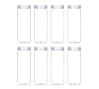 Hayaww 8 Pcs Tubi Di Raccolta Monete Tubo Rotondo Trasparente Per Monete Tubi Rotondi Trasparenti Per Monete In Plastica Contenitori Per Monete Plastica Per Una Raccolta Di Monete Da 30mm/1.18 Pollici