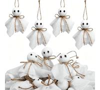 Hayaww Fantasmi decorativi per Halloween, 9 pezzi, fantasmi in tessuto (A)