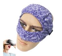 Hayaww VR Face Cover VR Traspirante Maschera Degli Occhi VR Maschera Traspirante Fascia VR Traspirante Maschera degli Occhi Lavabile Sweatband per Giochi VR Allenamenti Protezione (C)
