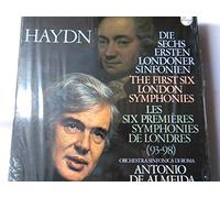 HAYDN Franz Joseph (Austria) - HAYDN, Franz Joseph: The first 6 London Symphonies -- PHILIPS ()-Orch. Sinfonica di Roma, A de Almeida (cond.)-HAYDN Franz Joseph (Austria)-ALMEIDA Antonio de (dir); Orchestra Sinfonica di Roma-PHILIPS-PHI 6747122-Vinyl
