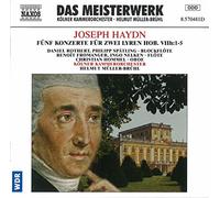 Audio Cd Joseph Haydn - Concertos For Two Lire Organizzate
