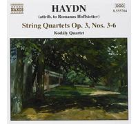 Haydn Franz Joseph - Qt Str Op. 3 No. 3-6