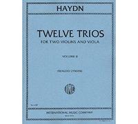 Haydn, Franz Joseph - Twelve Trios, Volume 2 - Two Violins and Viola - edited by Waldo Lyman