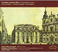 Johann Michael Haydn Concilium Musicum Wien Auf Originalinstrumenten (CD) Album