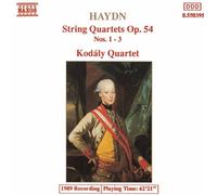 Haydn, J. - Qt Str Op 54 Nos. 1-3