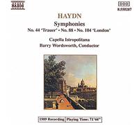Haydn, J. – Sym 44/88/104 – NAXOS