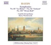 HAYDN, J. - SYMPHONIES 85, 92 & 103