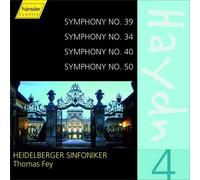 Haydn Joseph - Fey Thomas Symphonies Nos. 39, 40 and 50 (CD) Album
